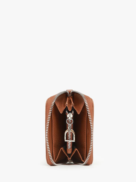 Coin Purse Altesse Leather Etrier Brown altesse EALT090S other view 2